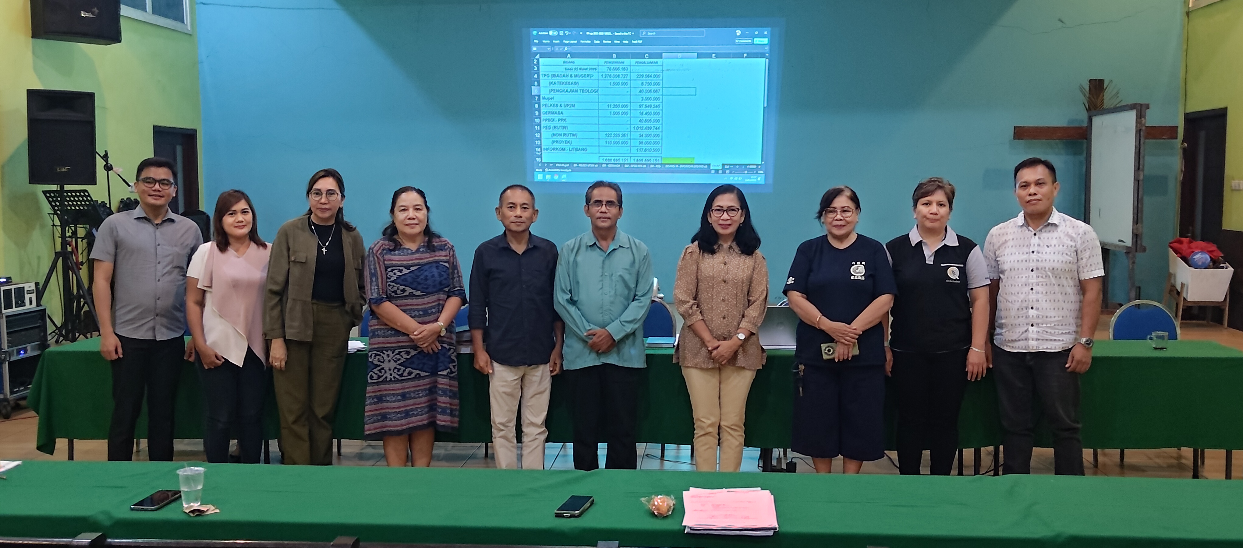 Serah Terima Jabatan Pelaksana Harian Majelis Jemaat (PHMJ) Periode 2025-2027